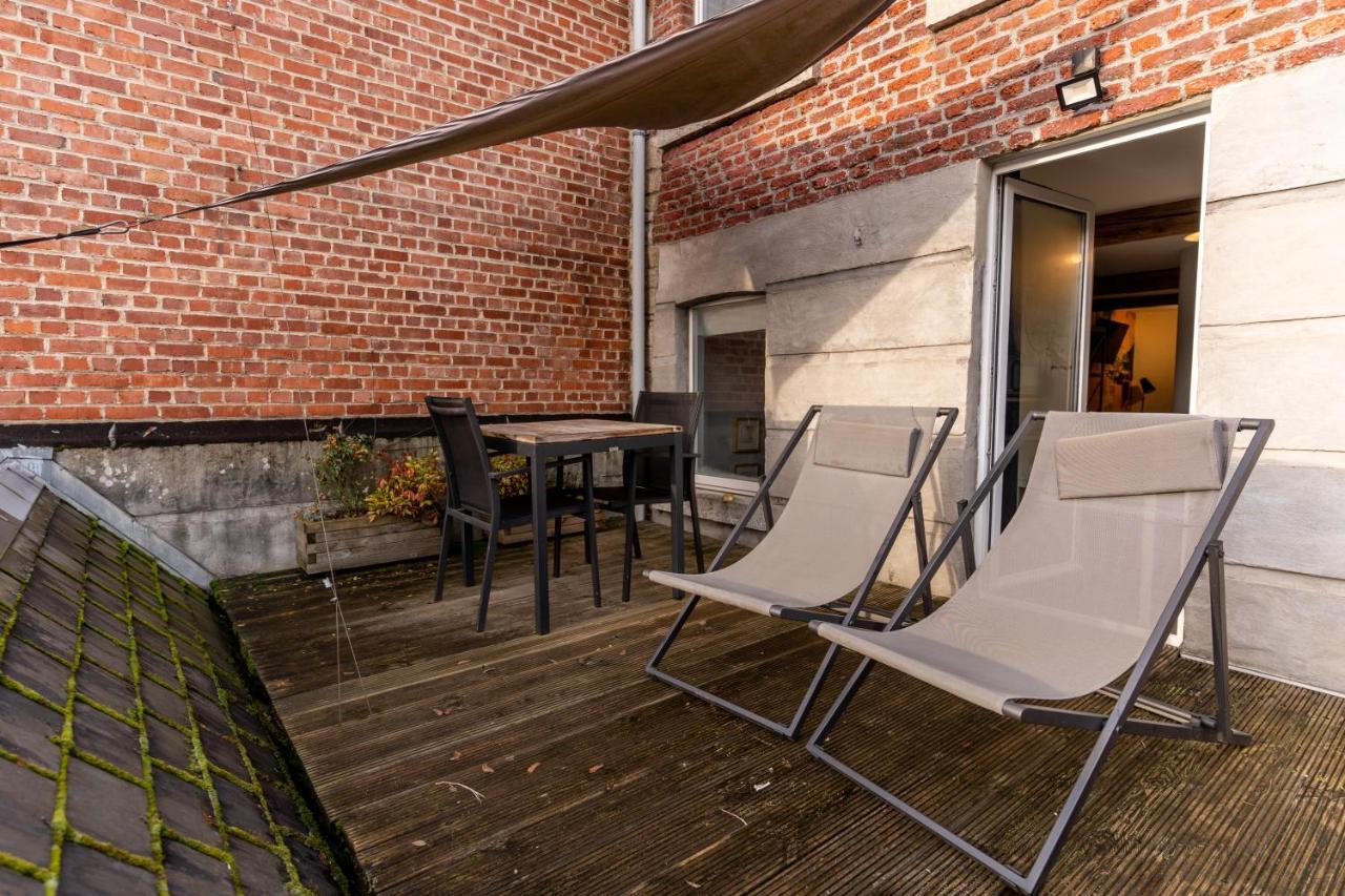 Ardenne Bnb Gite Urbain Avec Terrasse マルシュ・アン・ファメンヌ エクステリア 写真